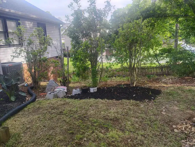 New planting bed installed in Asheville, NC